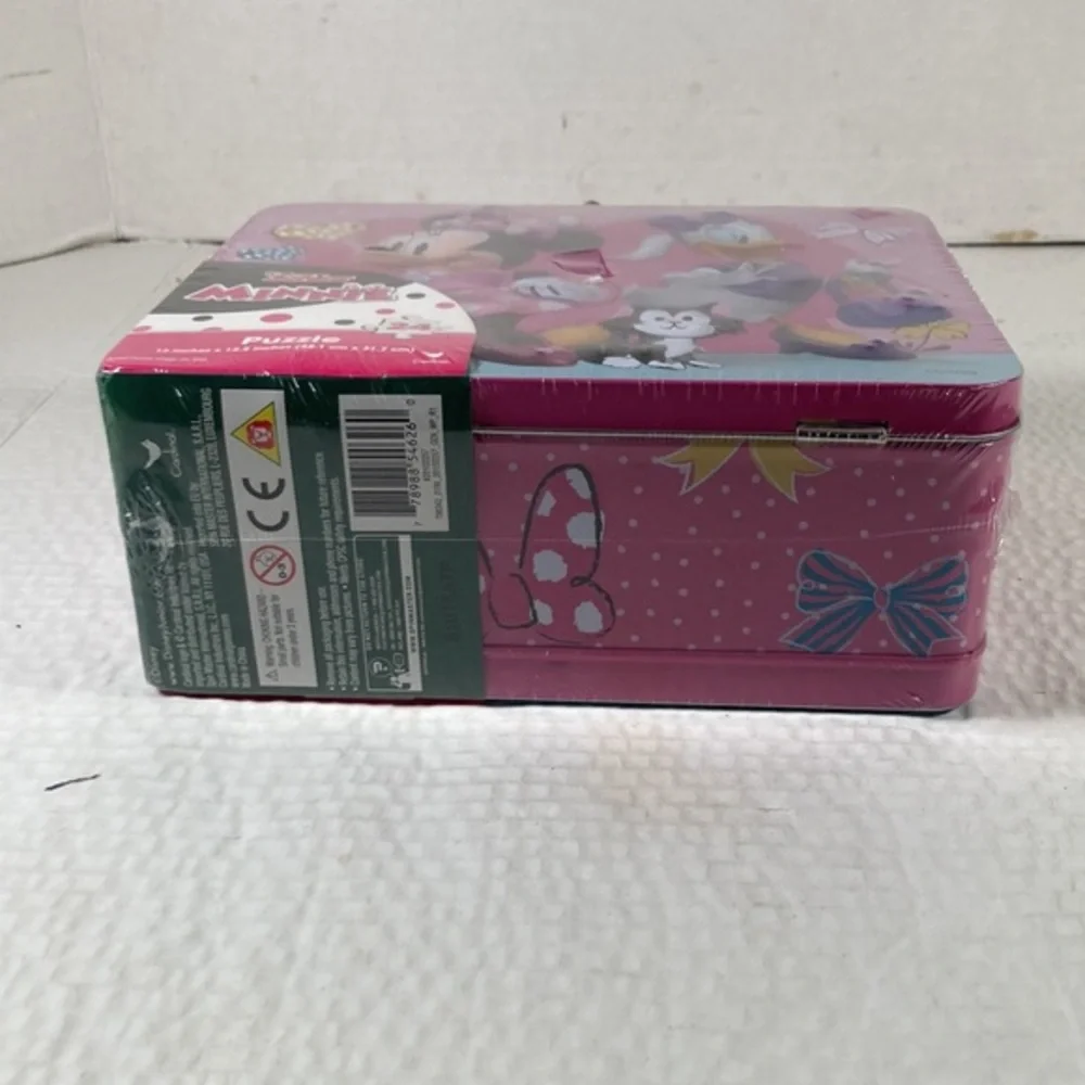 Disney Junior Minnie 24 Piece Jigsaw Puzzle in a Tin Lunchbox